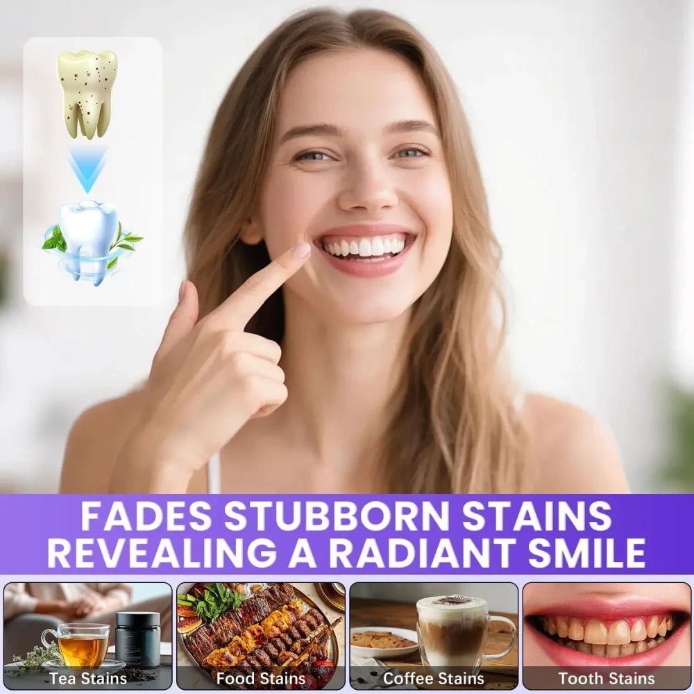 Purple Teeth Whitening Strips for Sensitive Teeth